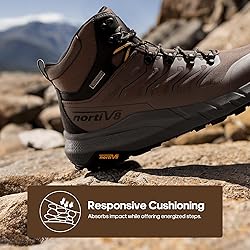 NORTIV 8 Men's Lightweight Hiking Boots Waterproof
