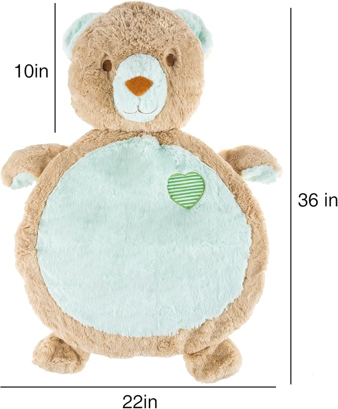 plush animal baby mats