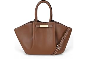 Juoxeepy Tote Bag Faux Leather Work Bag for Women Soft Grained Leather Top Handle Bag Trendy Luxury Hobo Handbag Purse