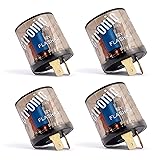 4PCS 12V Flasher Relay,Heavy Duty 2-Pin Turn Signal
