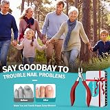 RONAVO Podiatrist Toenail Clippers Thick Nails Professional Curved Blade view 6