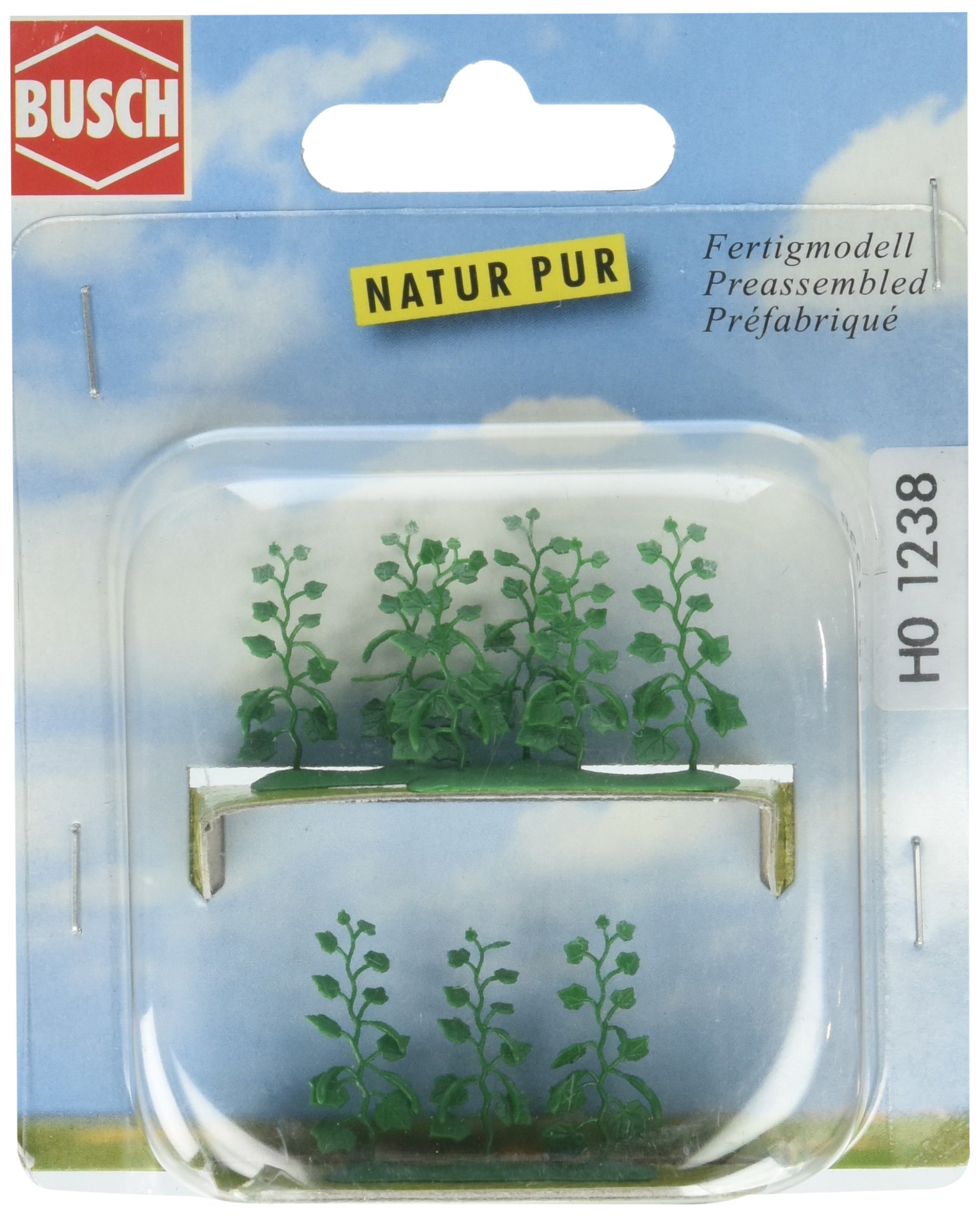 Busch 1238 Cucumber Plants 9/ HO Scenery Scale Model Scenery