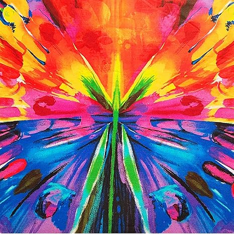 Amazon パッチワーク 手作り布 タペストリー ファブリックパネル カーテン生地 100 オーガニックコットン綿素材 蝶 布 生地 通販