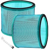 R020 R021 HEPA Filter Replacement Compatible with ULTTY R020 R021 R20 R21 Bladeless Tower Fan and Air Purifier 2-in-1 Medium for Bedroom Whole Room Home Office, 2 Pack