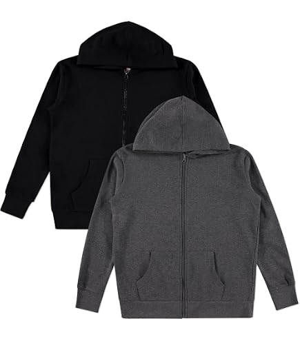 Amazon.com: Champion Girls Hoodie Sweatshirt Zip Up Fleece