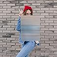Invisibility Shield - 17"x13", Sturdy Shield with Lenticular Sheet & Transparent Acrylic Handle bar for Prank, Science, Magic, Illusion, Hiding, Cover for Hunting, Games, Real Invisible Effect