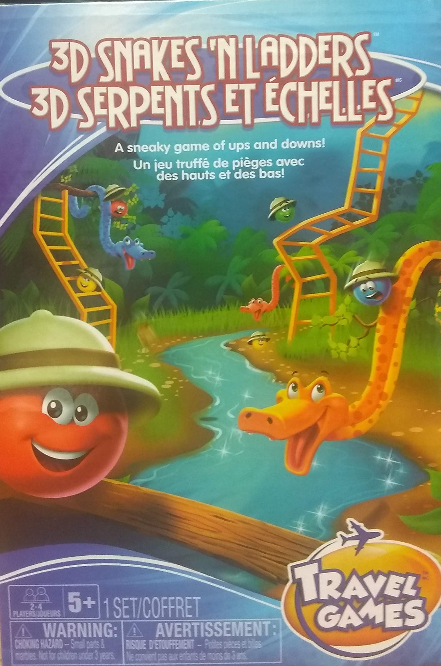 3D Snakes & LADDERS: Travel Game