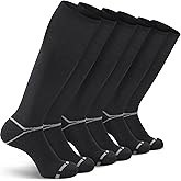 FYTUTESE 3 Pack Soccer Softball Baseball Socks Football Socks for Youth Men and Women