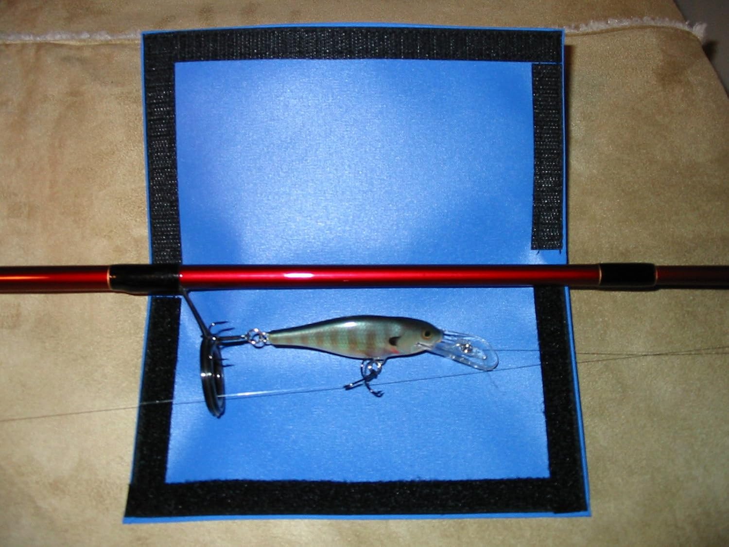 4 Pk Lure Protectors, Wraps, 4 Sizes (Blue) Sports