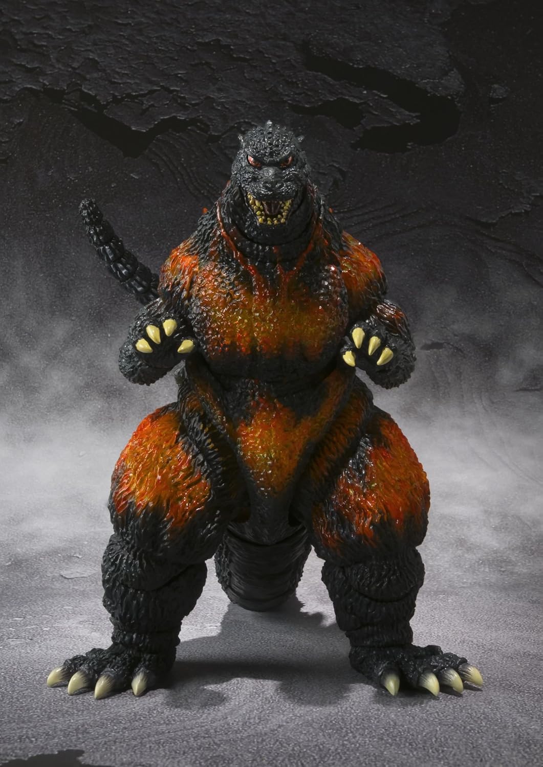 sh monsterarts burning godzilla