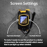SAFEHITCH 3-in-1 Tape Measure Laser Measure Cross Line Digital LCD 40M 5M view 6