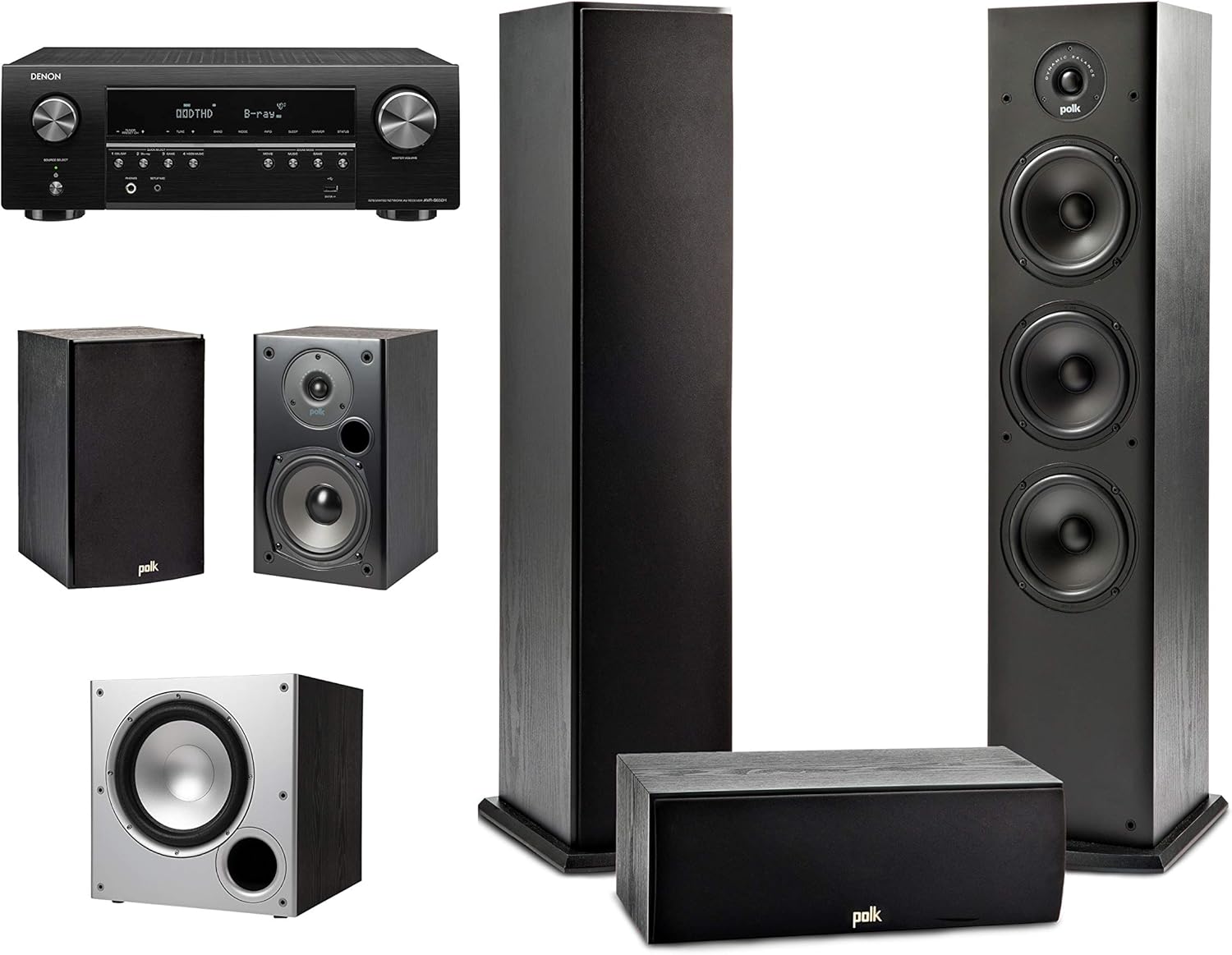 denon 5.1 speakers