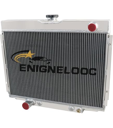 X-Star CU339 3-Row Aluminum Radiator For 1966-1970 Ford Mustang, Fairlane, Falcon, Cougar – 20"