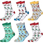 Jeyiour 10 Pairs Wrestling Socks for Men Women Funny Wrestling Lovers Gifts for Wrestler Team Coaches Fans Basketball Soccer Football Holiday Birthday Gifts