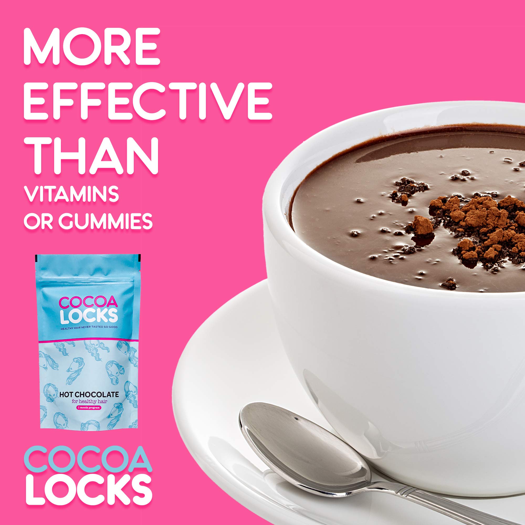 Cocoa Locks Hot Chocolate Drink for Hair Growth Buy Online in UAE. Drugstore Products in the