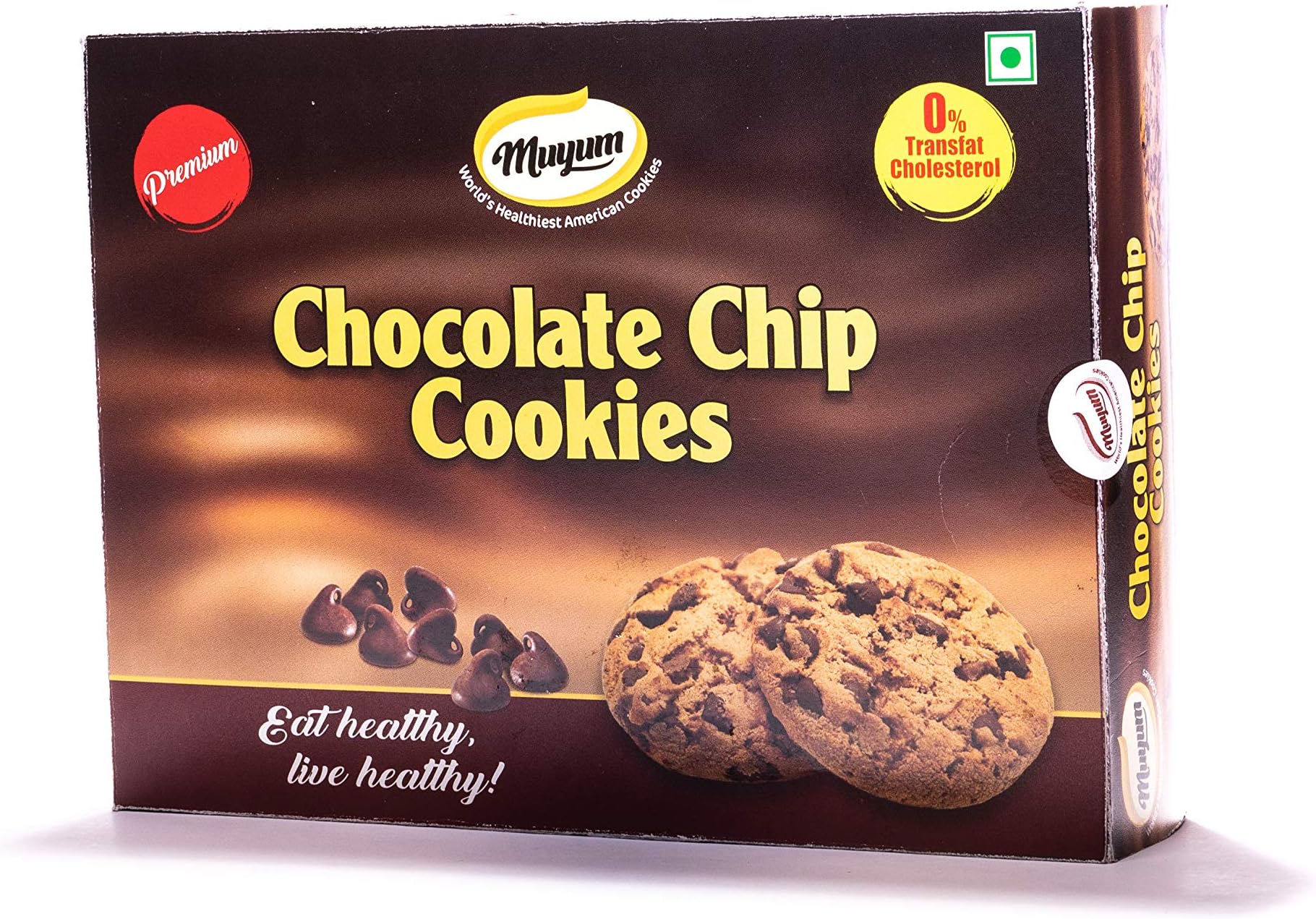 Muyum Chocolate Chip Cookies, 250g