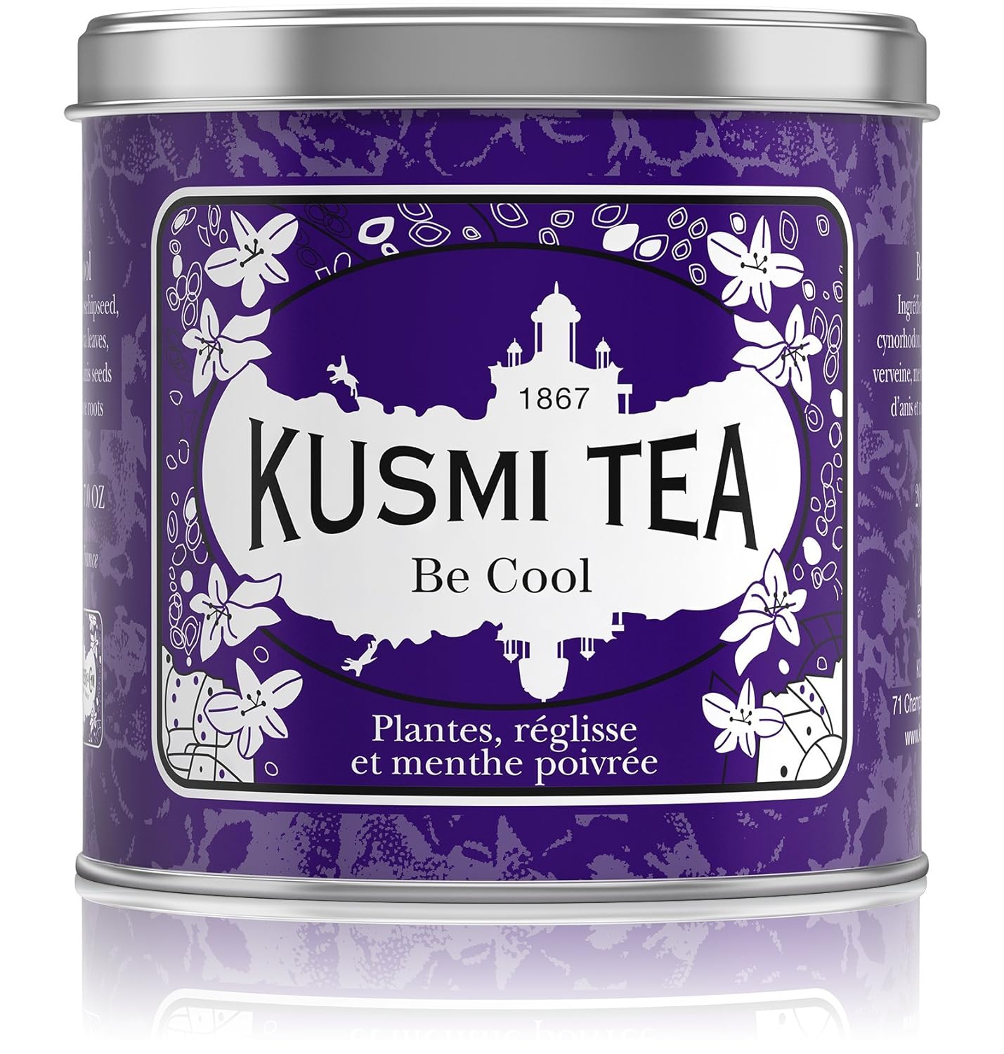 Kusmi Tea Be Cool Boîte métal 250g Amazon.fr Hygiène et Soins du corps