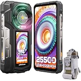 Ulefone Armor 33 Pro 5G Dual Screen Rugged Phone, 6.95" FHD 120Hz + 3.4" Screen, 25500mAh (66W) 32GB+512GB, 50MP+50MP+64MP+32MP, Infinite Halo, 118dB Speaker, Package with Armor Molle Holster
