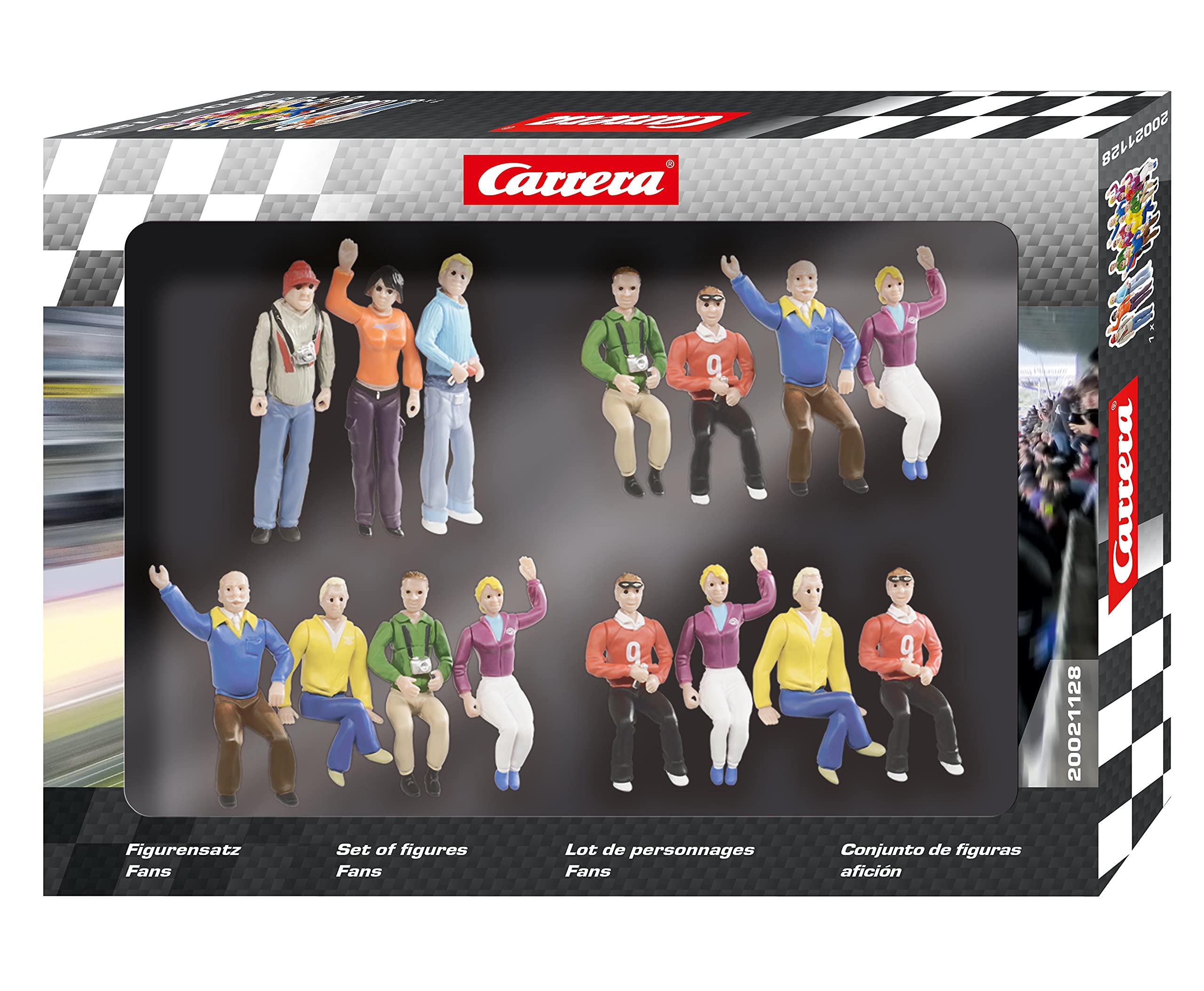 Carrera 20021128 Figure set fans Slot Car Racing Accessory