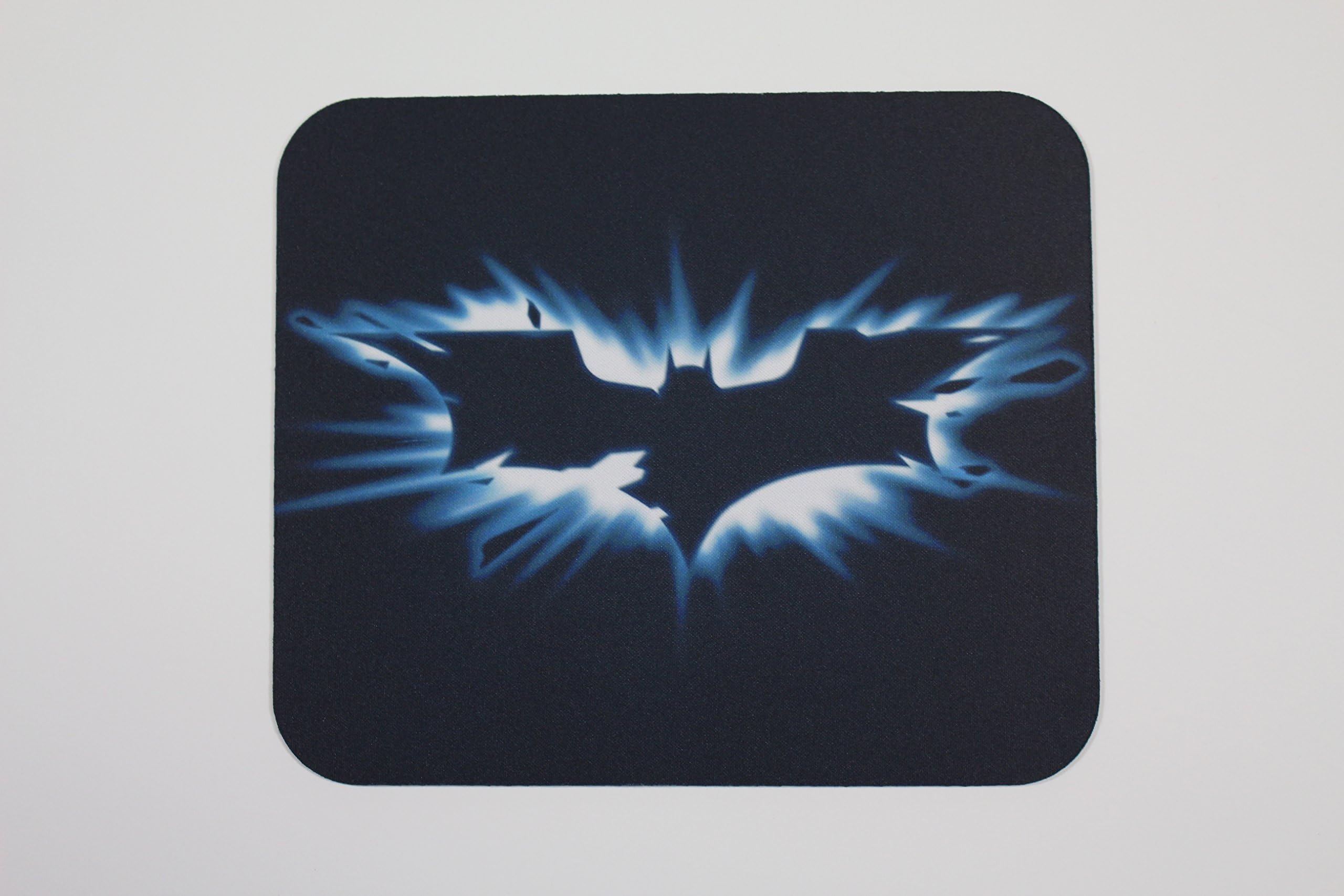 Batman Blue Flames Mouse Pad