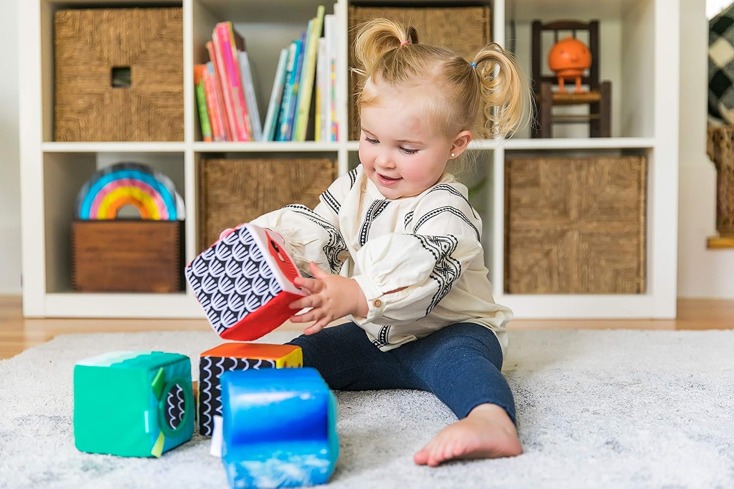 baby einstein explore & discover soft blocks toys