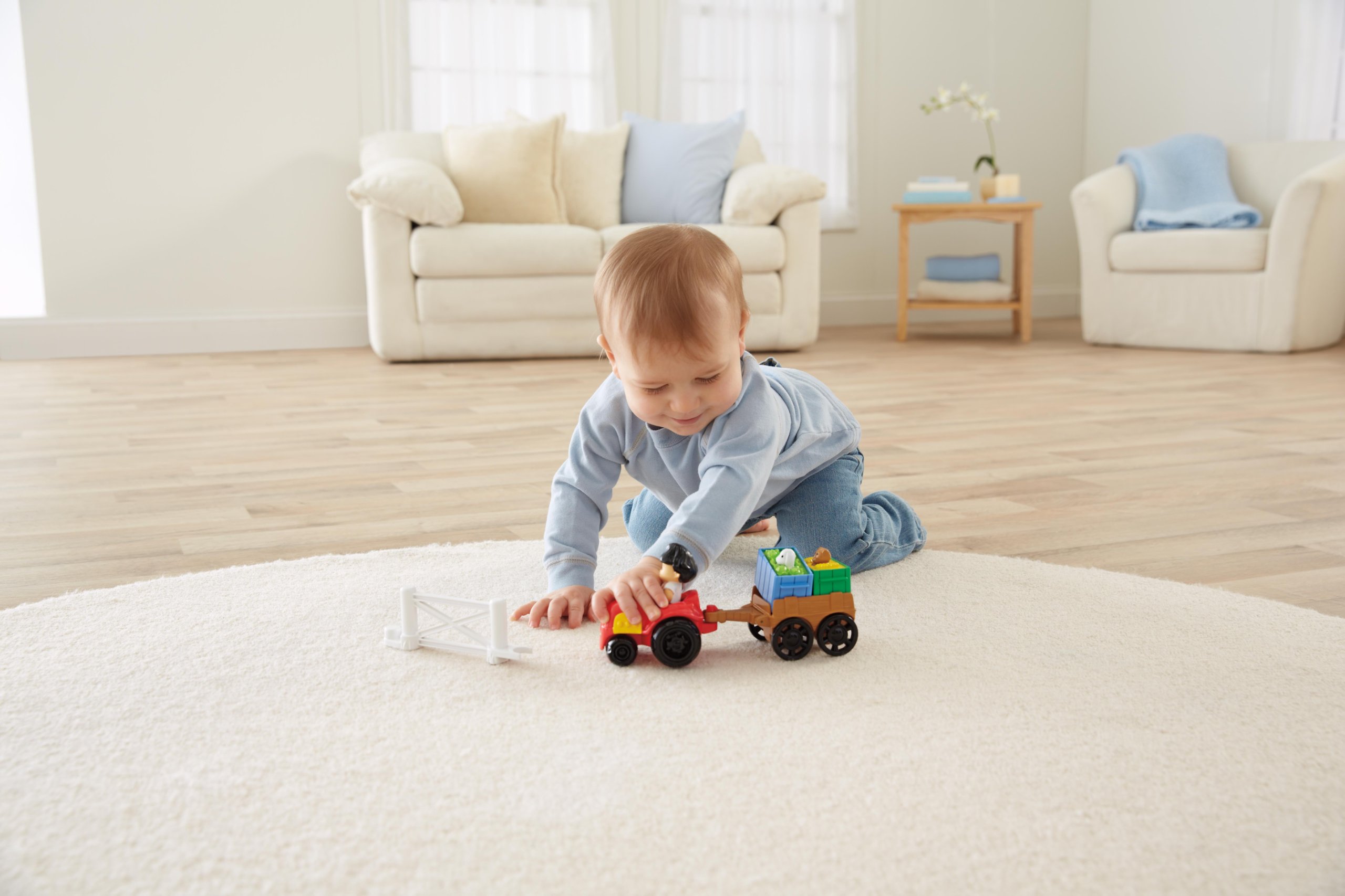 fisher price tractor and trailer