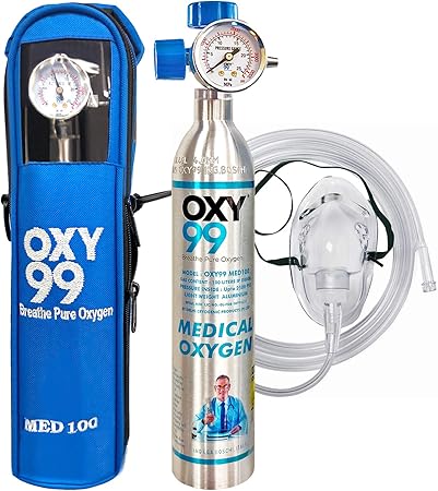portable refillable oxygen cylinder