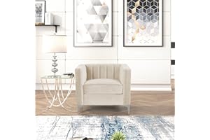 Morden Fort Velvet Accent Chair Loveseat Contemporary Sofa Home Theater Seating Upholstered Accent Arm Modern Chesterfield Sofa Furniture Couch Set for Living Room Office Bedroom Apartment