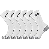 New Balance Unisex Adult Performance Recycled Crew Socks (6-Pack)