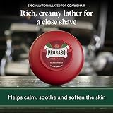 Proraso Shaving Soap in Bowl for Coarse Beards 150ml Sandalwood Shea Butter Red view 3