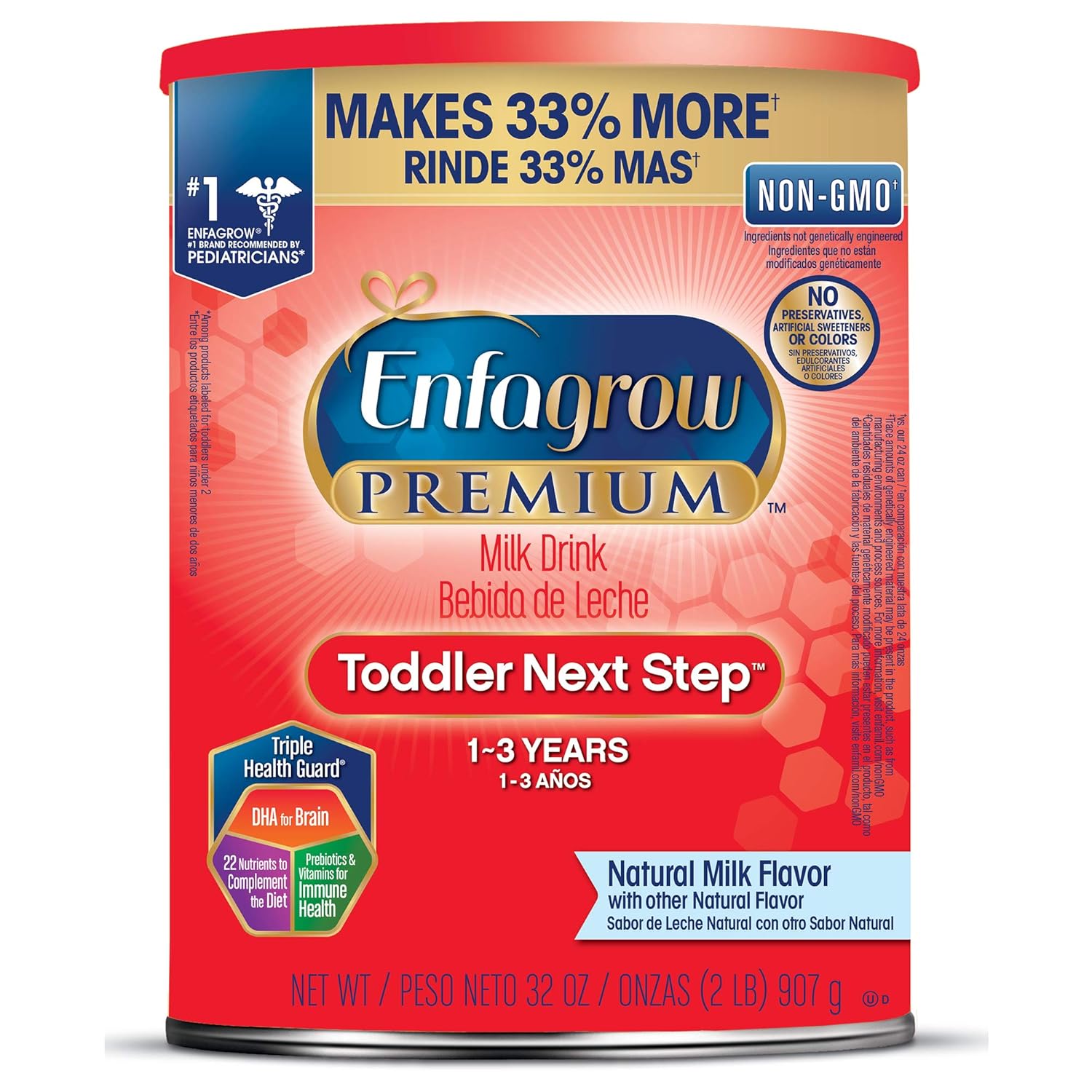 Enfagrow Toddler Next Step N!   atural Milk Milk Drink 32 Oz Powder - 