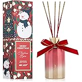 Airkeep Reed Diffuser Set - Spice Reed Diffuser with 8 Reed Sticks - Scented Oil Diffuser for Home & Office Diffuser Bathroom Shelf Decor - Ideal Gift for Holidays 7.1oz