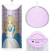 iJoy Disney Alice in Wonderland Bluetooth Speaker- Alice Splashproof Wireless Speaker W/ 3 Hrs Playtime/SD Slot/FM Radio- Alice in Wonderland Gifts for Women, Men and All Fans of Alice in Wonderland