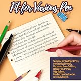 Fandamei 6 Pack A5 Refills 270 Sheets 540 Pages 8mm Ruled 6-Hole Loose Leaf view 4