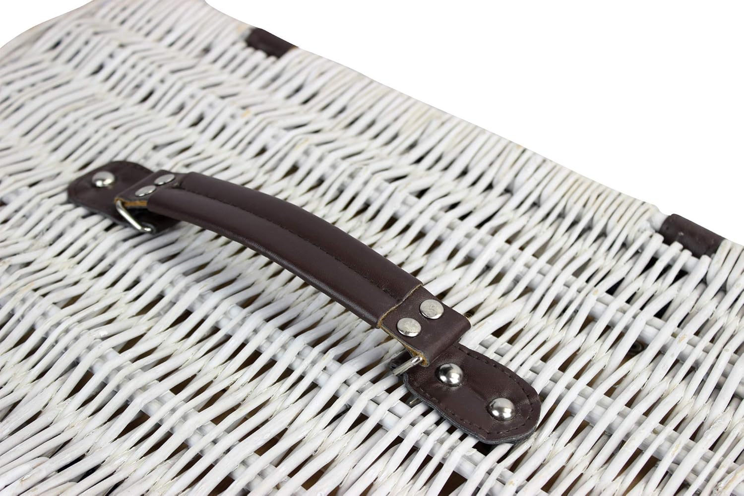 juego de cestas de sauce con compartimento aislado Perfecto para ir de