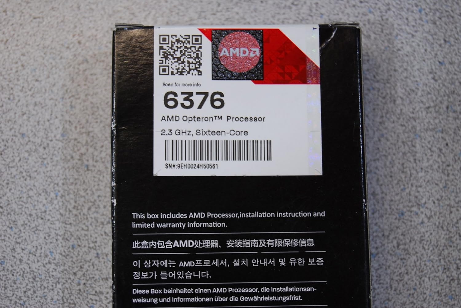 Amazon.com: AMD Opteron 6376 2.30 GHz Processor - Socket G34 LGA ...