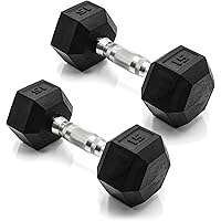 CAP Barbell Coated Hex Dumbbell Weight - Pairs | Multiple Options