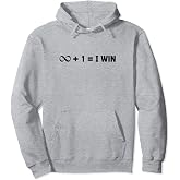 Infinity + 1 = I Win Pullover Hoodie