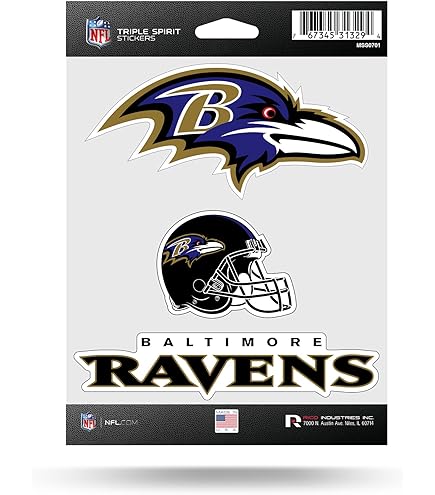 Planche D’autocollants Detroit Lions – NFL – 6 Stickers Officiels – Rico Industries