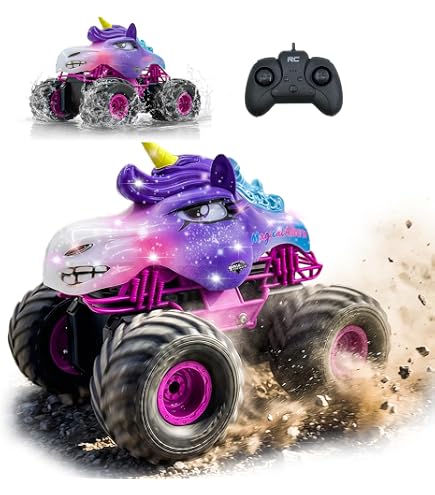 Amazon.com: Monster Jam, Official Sparkle Smash Remote Control