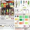 TRUSCEND Widely Used Fishing Bait Rigs Worth Every Penny, Selected Fishing Lures & Tackle Kit for Freshwater Fishing, Economic/Giftable/Premium Starter Fishing Gear Set Available, Perfect Fishing Gift