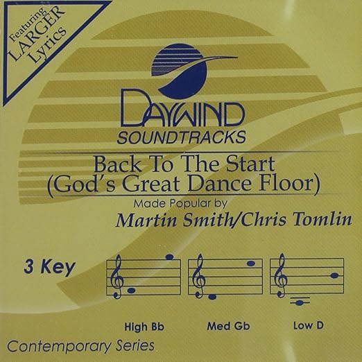 Back To The Start God S Great Dance Floor Accompaniment Performance Track