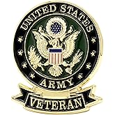 United States Military Veteran Lapel Pin, Veteran gifts, Military Appreciation Gifts, Patriotic USA American