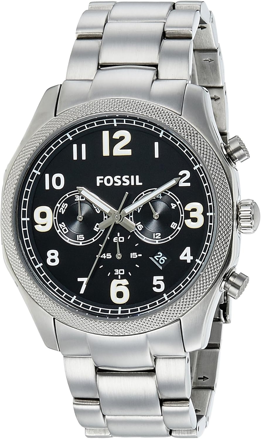 FossilFS4862's Watch Quartz Chronograph Stainless Steel Bracelet and
