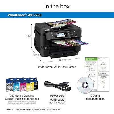 wf 7720 printer ink