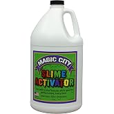 Magic City Slime Activator - Non Toxic, Just Add to Your Favorite Glue for Great Slime Every Time, Made in USA (1 Gallon)