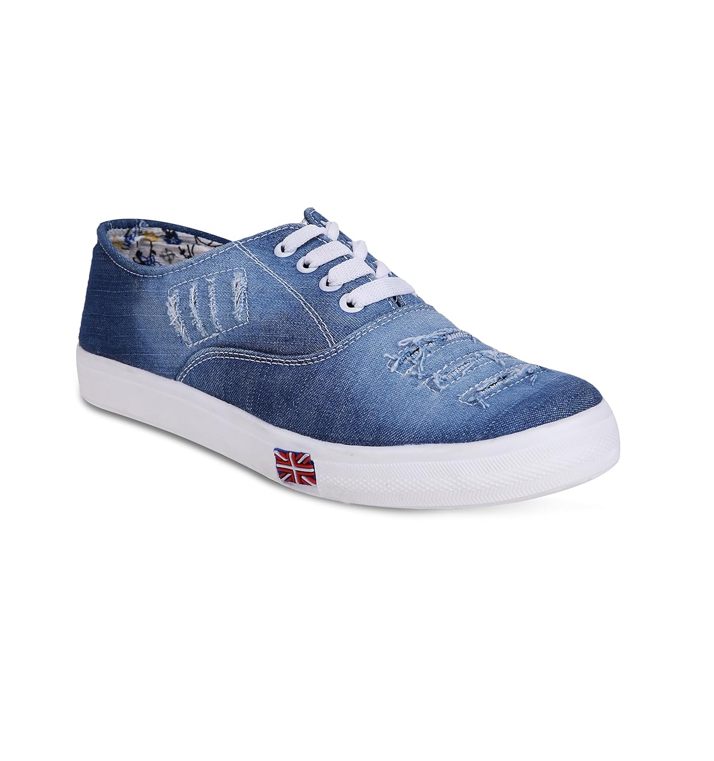 krafter women denim casual shoes