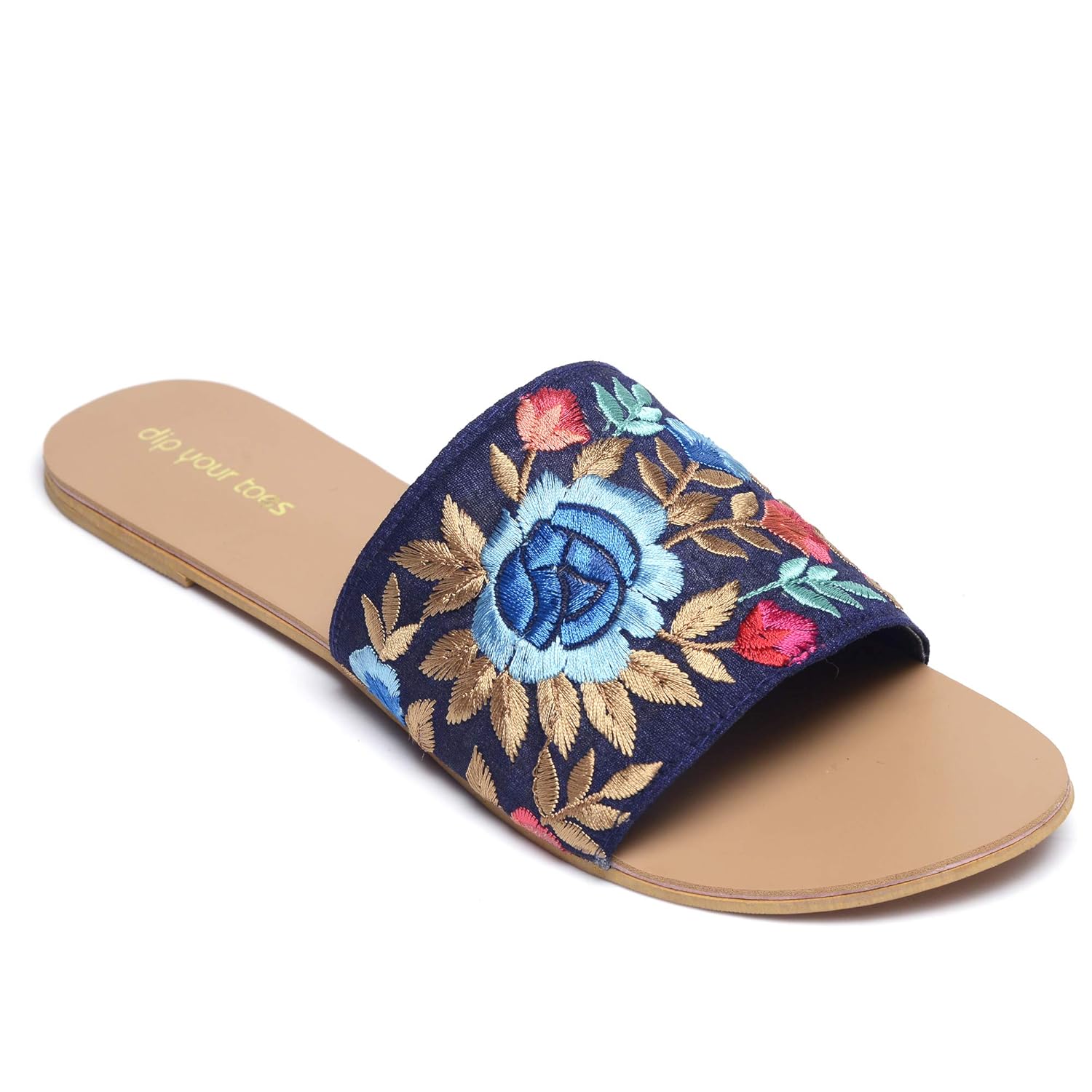 navy blue flats amazon