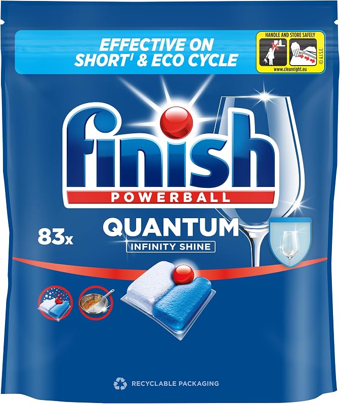 Quantum Infinity Shine Spülmaschinentabs Sparpack 83 Tabs