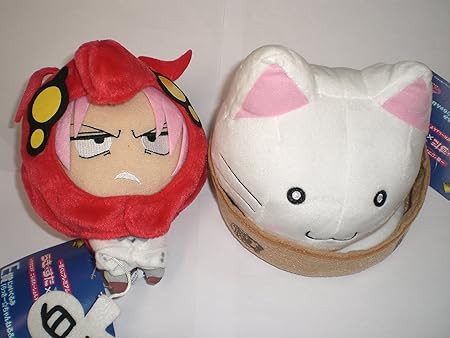 Amazon 一番くじ プレミアム らきすた マクロスフロンティア マクロスf こらぼれーしょんず ヤック デカルチャー E賞 にゅいぐるみ 2種セット らっきーちゃんねる にゃも 人形 ぬいぐるみ バンプレスト Banpresto ぬいぐるみ おもちゃ